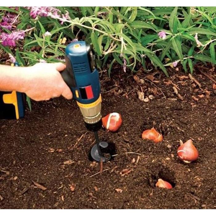 kks Mata Bor Biopori Alat Penggali Pelubang Tanah Resapan Bentuk Spiral Mixer Garden Auger Drill