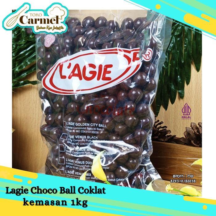 Lagie Coklat Kiloan - Coklat Coin Biskuit Kacang