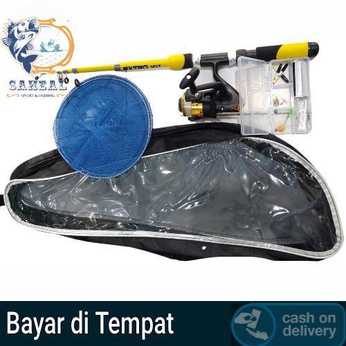 SET PANCING MURAH SUPER KOMPLIT SIAP PAKAI / ALAT PANCING LENGKAP 1 PAKET
