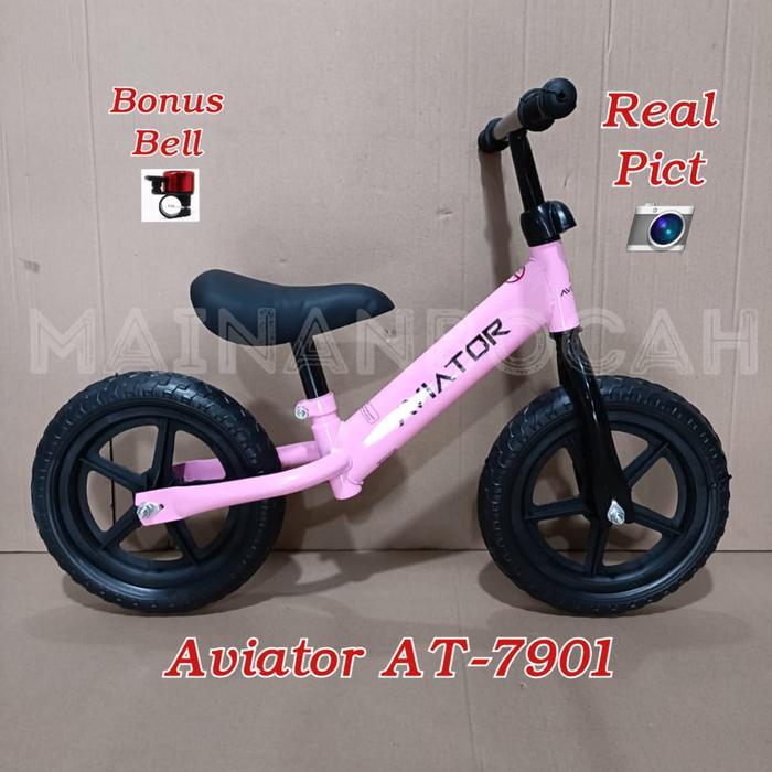 Sepeda Balance Bike Aviator Pushbike Aviator7901