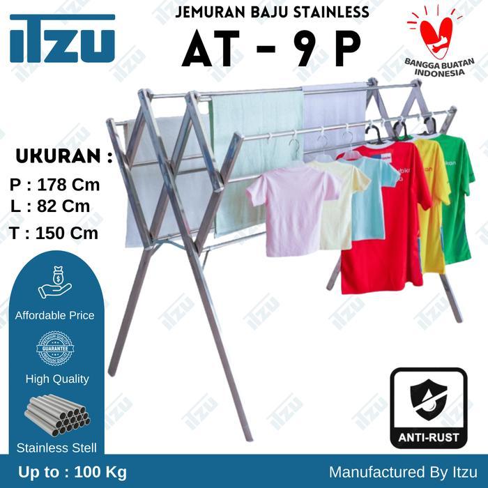 Jemuran Stainless Tiang Besar