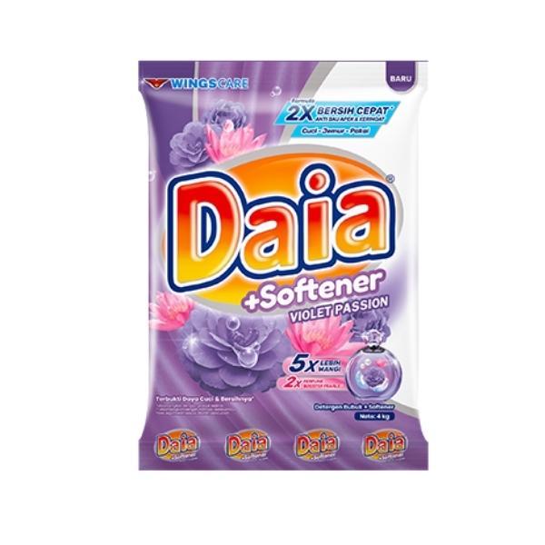 [Voucher] DAIA DETERGENT POWDER VIOLET PASSION 4 KG - Hypermart