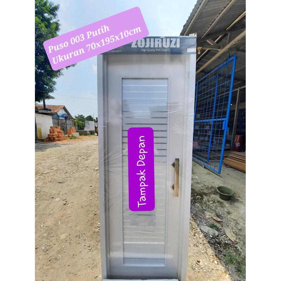 pintu kamar mandi pvc putih