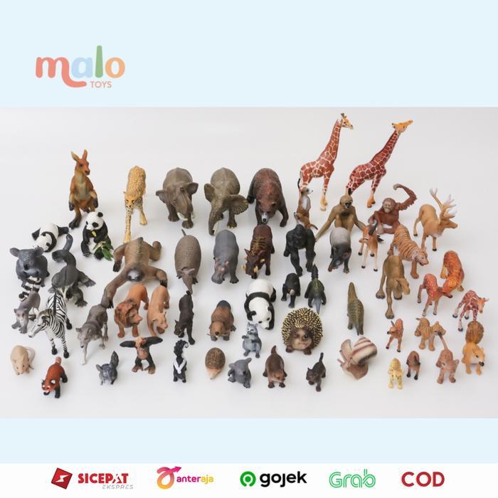 n997- Malotoys - Wild Figurine Wild Animal Figure Mainan Model Toys Figur