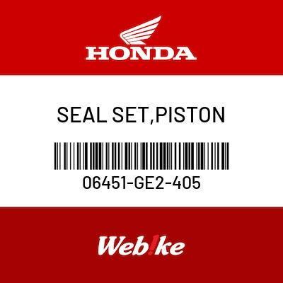 Seal Set, Piston 06451-Ge2-405 Msx125 Grom Suku Cadang Asli Honda
