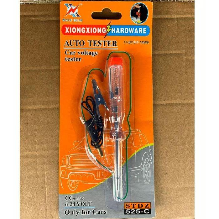 Obeng Tespen LED DC Tester Mobil Motor Test Pen arus listrik DC