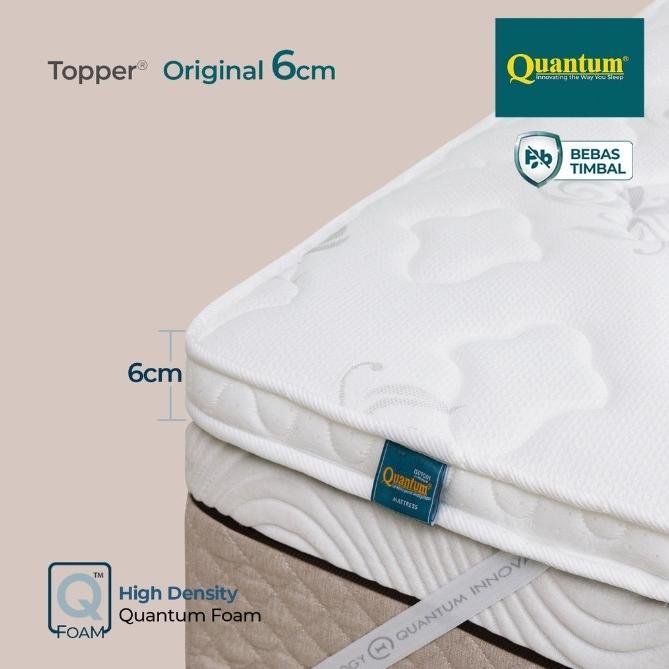 Quantum Mattress Topper 160X200 Pelapis Kasur Tebal