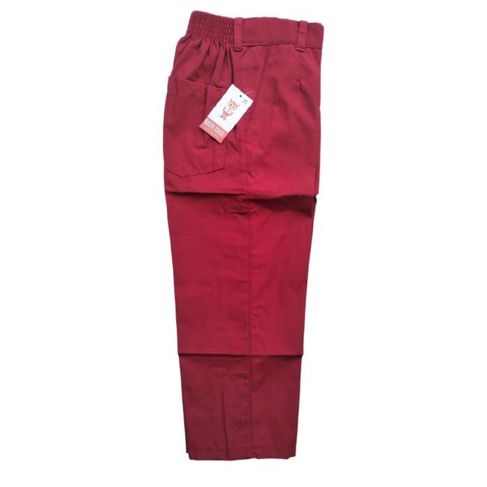 lb2x- Setelan Seragam Sd Merah Putih Baju Lengan Pendek Celana Merah Panjang Anak Laki Laki