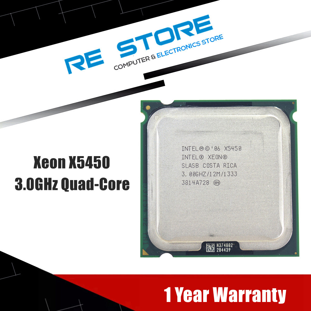 Intel Xeon X5450 3.0GHz processor works on LGA 775 motherboard