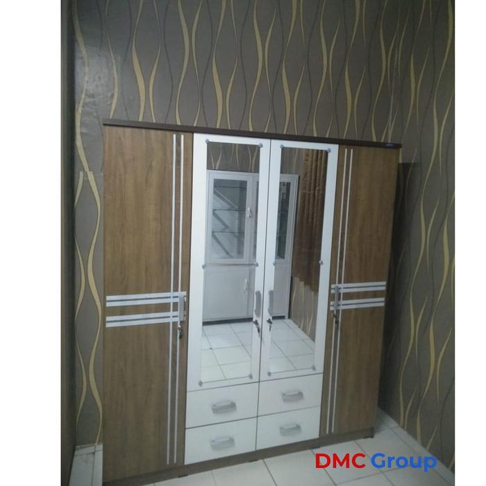 Lemari Baju/Pakaian 4 Pintu Lemari Jumbo Gs Olympic Bandung