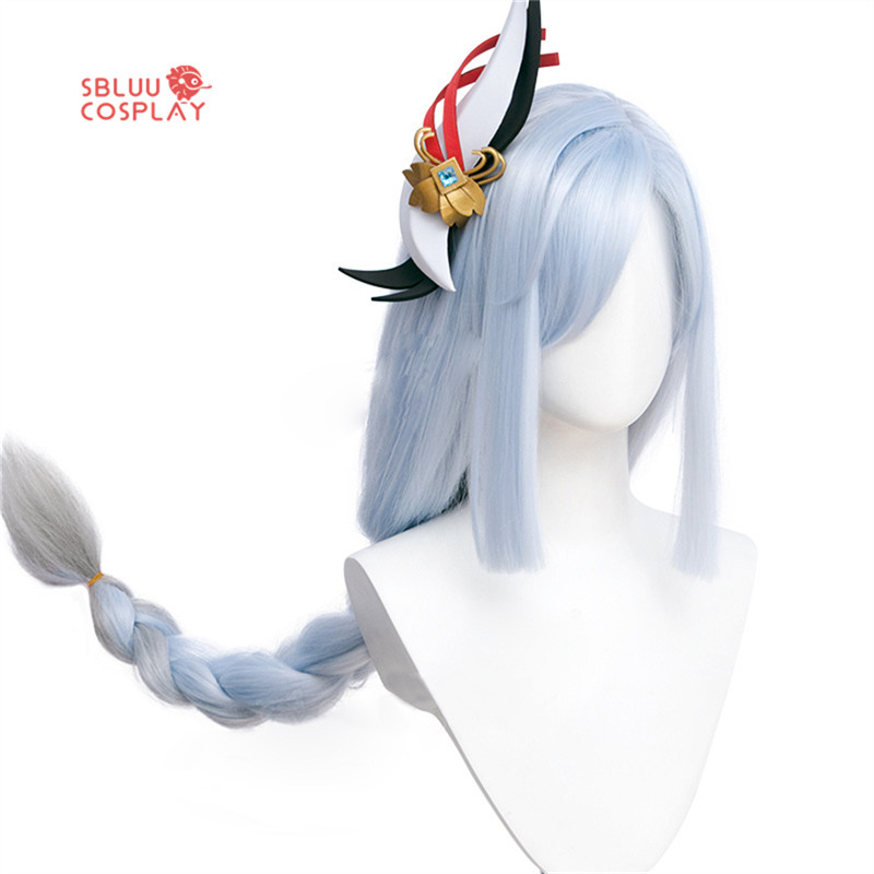 SBluuCosplay Genshin Impact Cosplay Shenhe Cosplay Wig