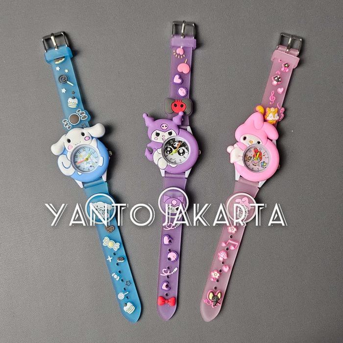 Jam Tangan Anak Perempuan Karakter Analog Original