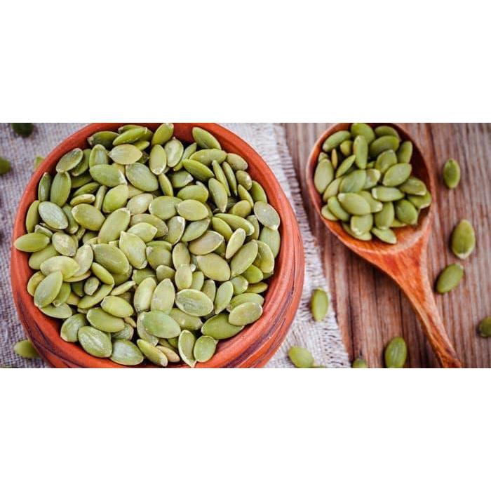 New Pumpkin Seeds Biji Labu Kuning Waluh Kuaci Kupas Siap Makan