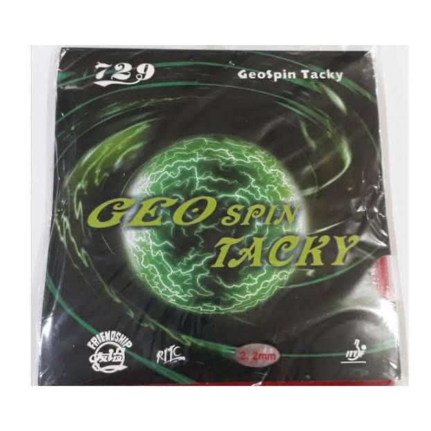 Karet / Rubber bat Pingpong /Tenis meja 729 Geo spin TACKY ORIGINAL