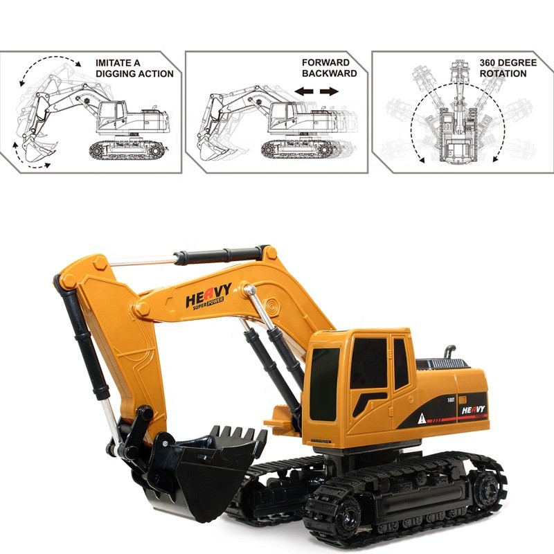 Mainan RC Truk Excavator - Remote Control Beko Konstruksi Alat Berat