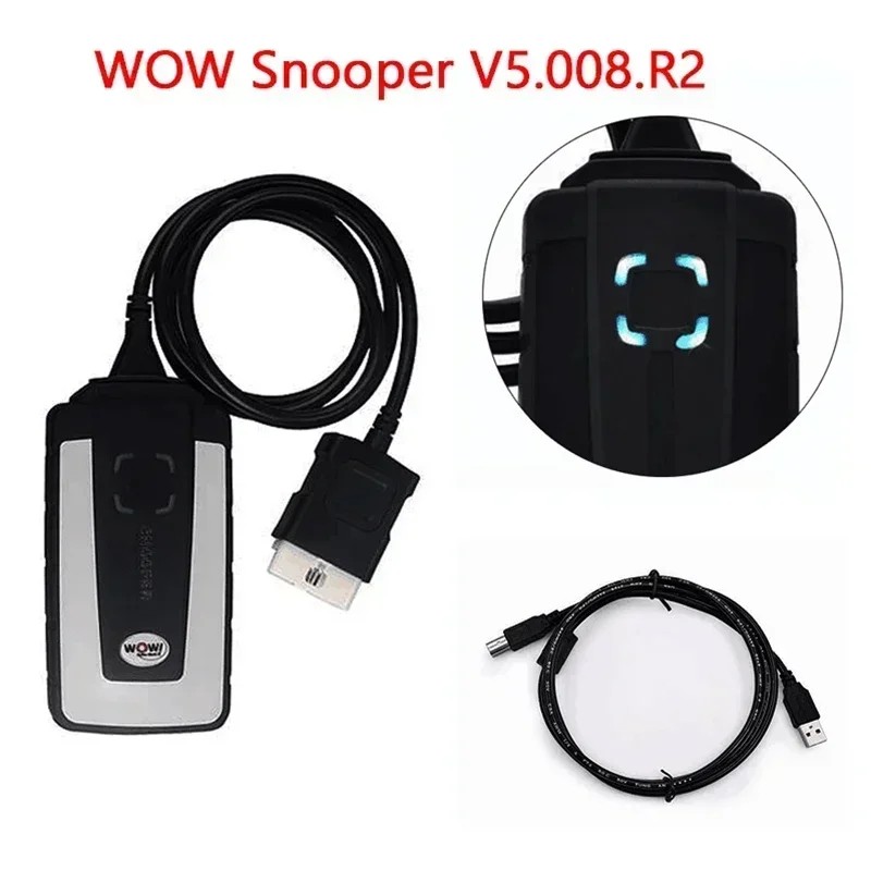 Wow Snooper 2022 2021 Wurth Diagnostic Tool V5.008 R2 Obd2 Scanner Trucks Cars Bluetooth With Keygen