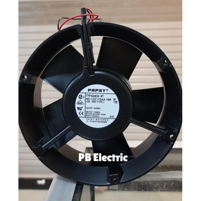 Kipas Dc Fan 48 Volt 18 Watt Typ 6284 N Papst