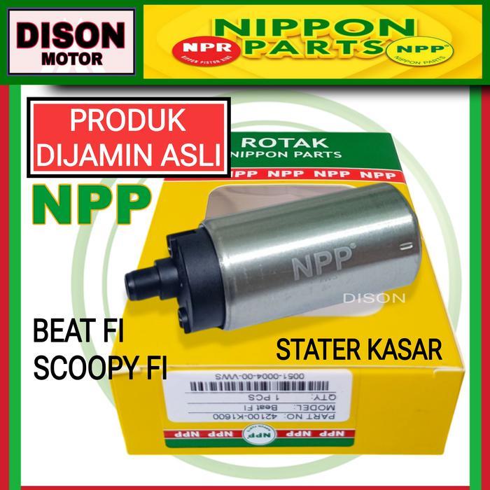 Hemat Rotak Npp Beat Fi Scoopy Fi Stater Kasar Original Rotak Dinamo Fuel Pump Npp Asli Terlaris