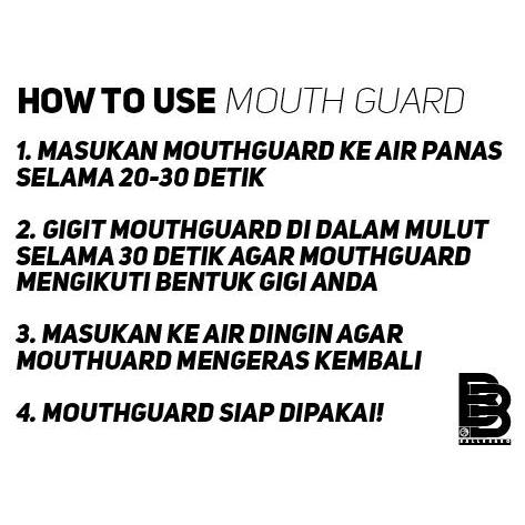 iamq- Ballerbro Mouthguard / Gumshield / Mouthpiece / Mouthguard