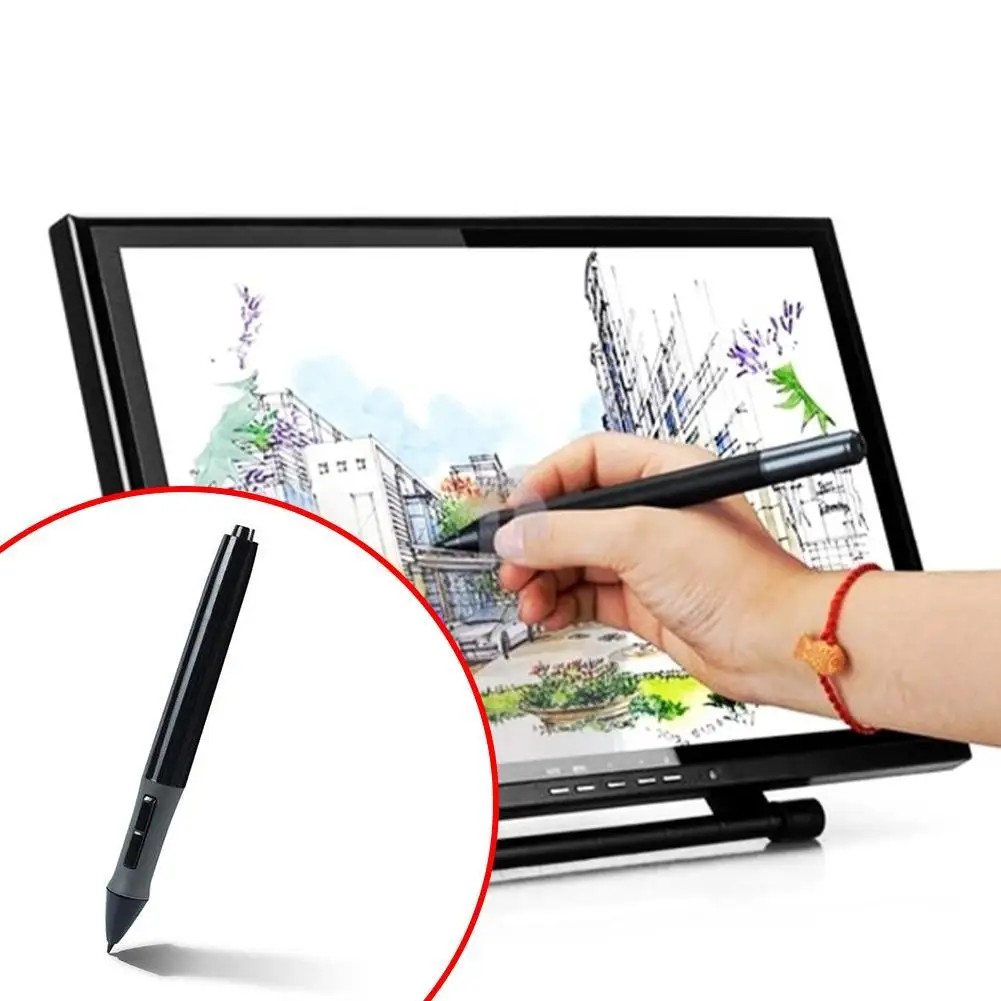 1Pcs Wireless Screen Stylus 2048 Levels Huion Digital Pen P68 For Huion 420/H420/New1060 Plus