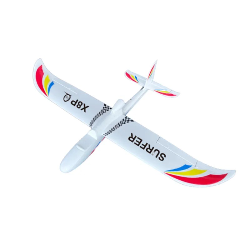 Sky Surfer X8 Glider 1.4m Novice Beginner Fixed Wing Epo Detachable Collision Prevention And Fall Pr