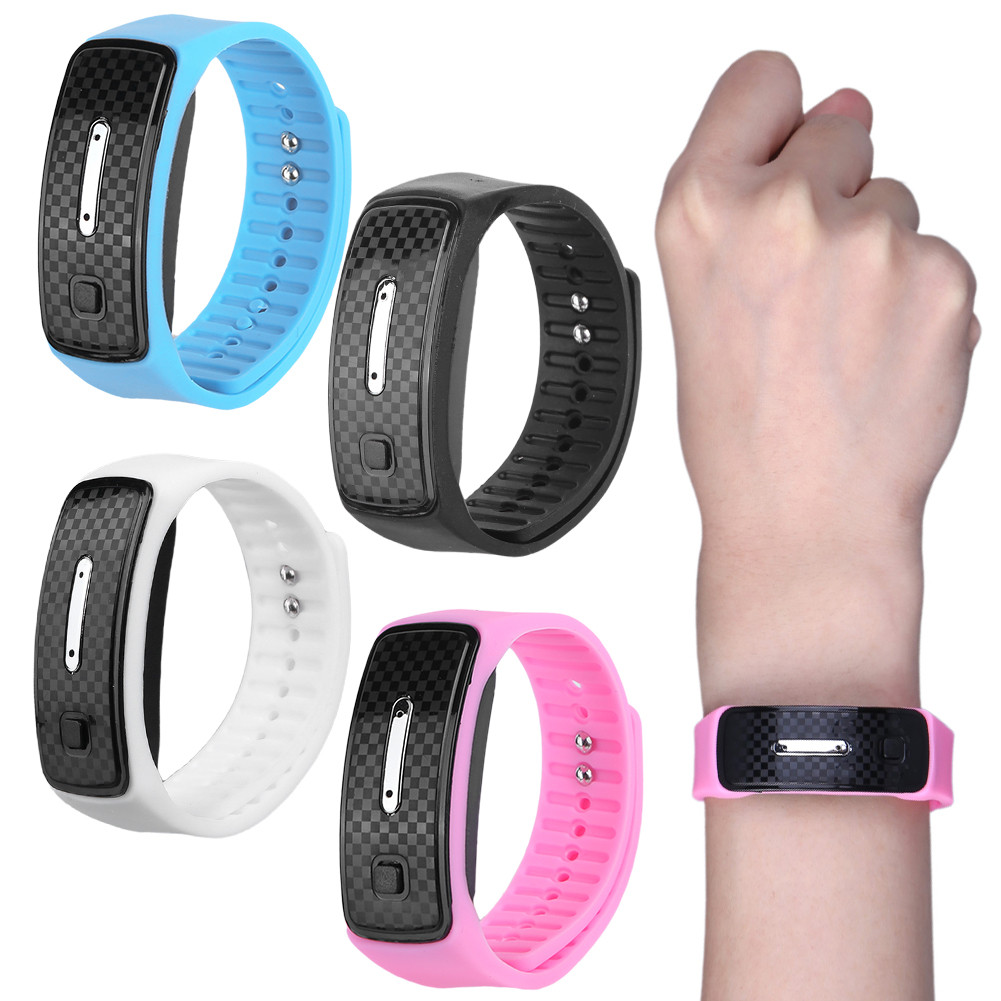 Ultrasonic Mosquito Repellent Bracelet Portable Mosquito Wristband Mosquito Insect Repellent Band