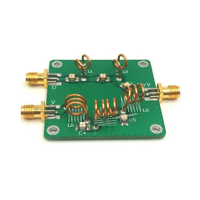 Murah U/V Combiner Lc Filter Antenna Uv Splitter Rf Signal Combiner U 350-560Mhz V Dc-185Mhz For Ham