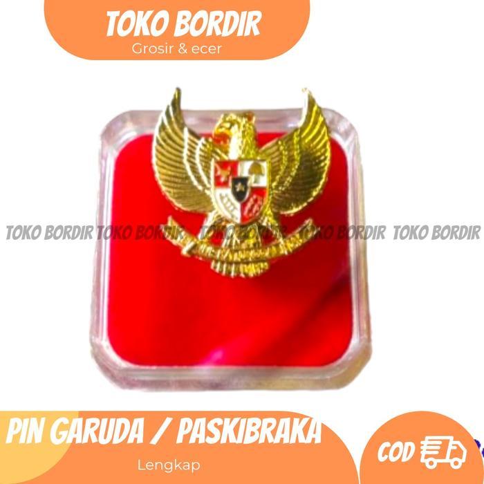 Pin garuda / pin peci paskibra
