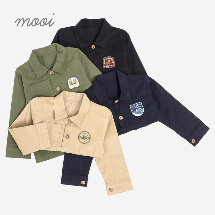 [Voucher] Mooi Jaket Anak Ezio Pocket Jacket - Size 7-10 Years