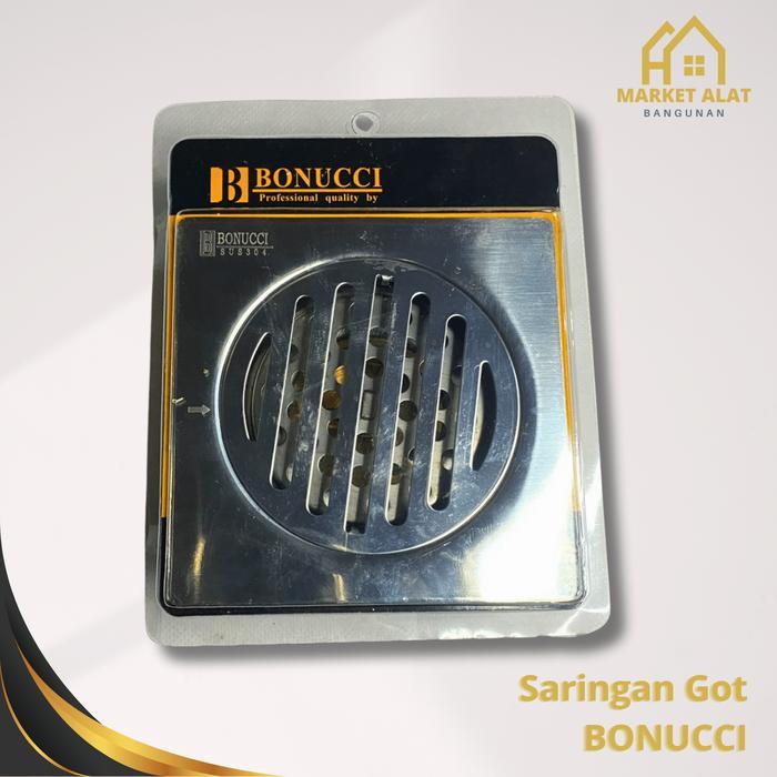 Saringan Got Kamar Mandi Stainless Bonucci Kuningan Floor Drain