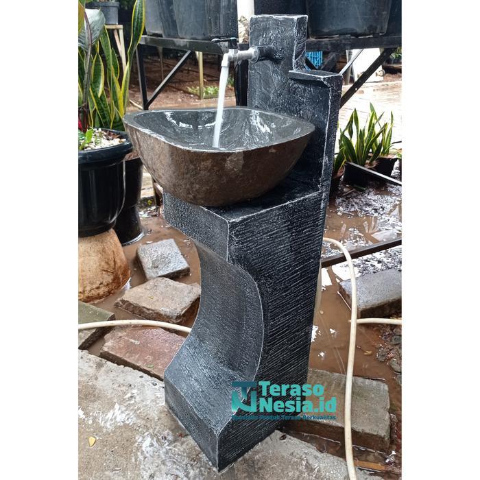 Lubis Gardening Invoice Wastafel Taman Batu Alam Asli/ Wastafel Cuci Tangan