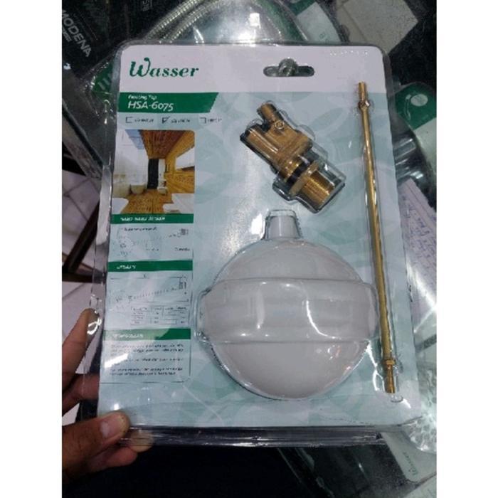 PELAMPUNG BOLA TOREN 1" WASSER HSA-6075/PELAMPUNG OTOMATIS BOLA TOREN