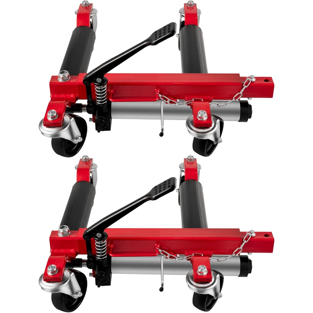 Wheel Dolly 2pcs Car Dolly 3000 lbs Wheel Dolly Car Jack Dolly 12'' Wheel Jacks for Cars Vehicle
