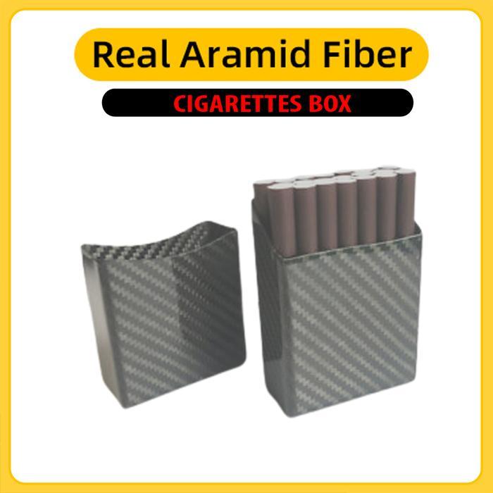 Case Cigarettes Box REAL ARAMID CARBON Kotak Rokok Hard (Bukan PITAKA)
