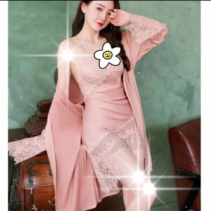 Lingerie Premium-Baju Tidur Mewah Satin Kado Buat Istri
