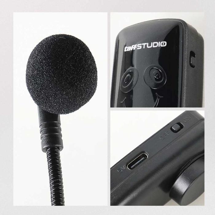 Tntgmusic- Mic Wireless 2.4G Microphone Model Bando Call Center Rechargeable