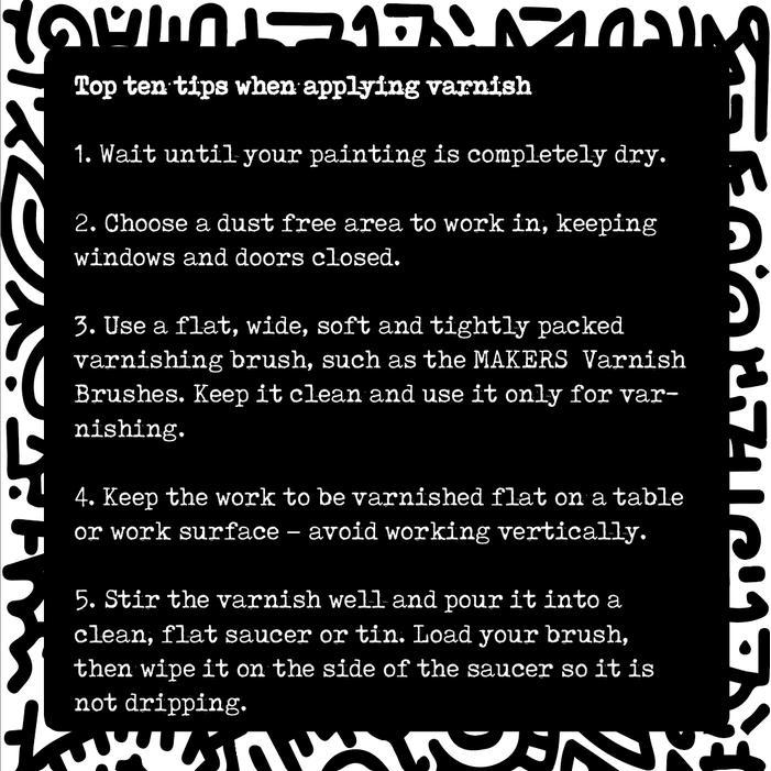 Makers Glossy Varnish