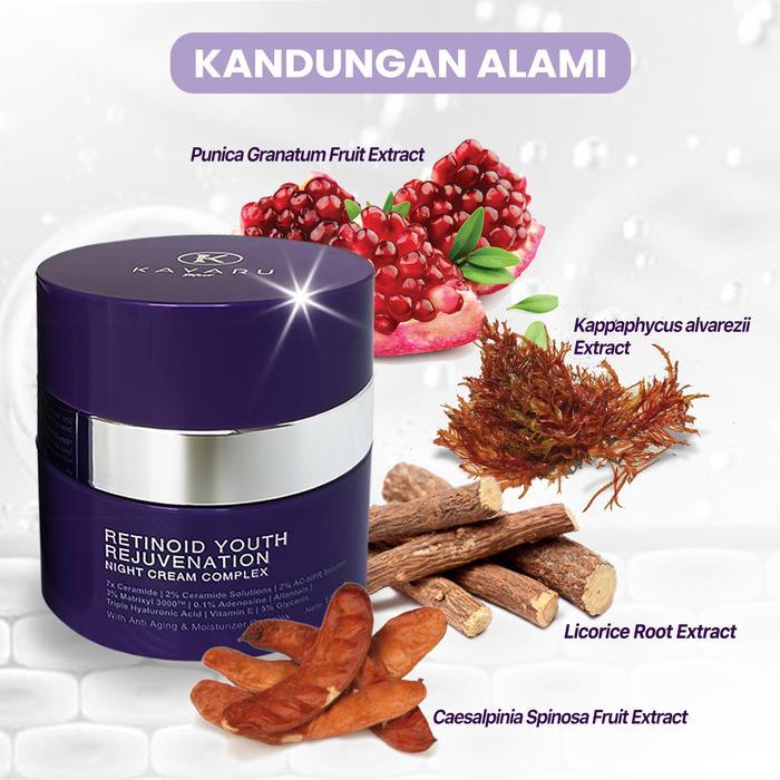 mjm KAYARU Mest Retinoid Youth Rejuvenation Night Cream Complex