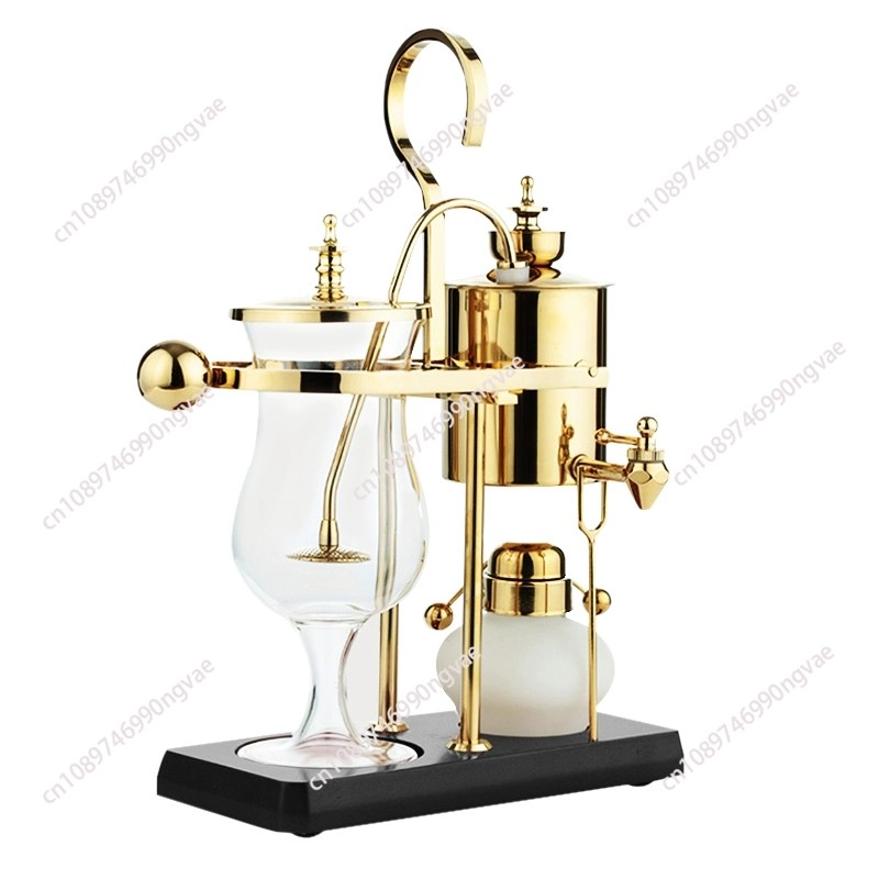 Design Water Drop Royal Balancing Siphon Coffee Machine/Belgium Coffee Maker Syphon Vacumm Coffee