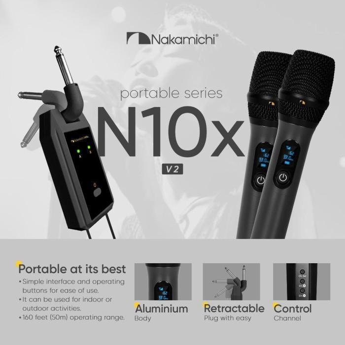 rendalens - Nakamichi N10X V2 Wireless Microphone 2 PCS