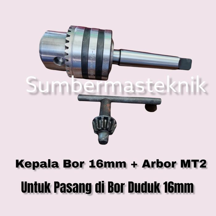 Murah Arbor Set Chuck Bor 16Mm Untuk Bor Duduk 16Mm Kepala Bor Duduk 16Mm Terlariss 