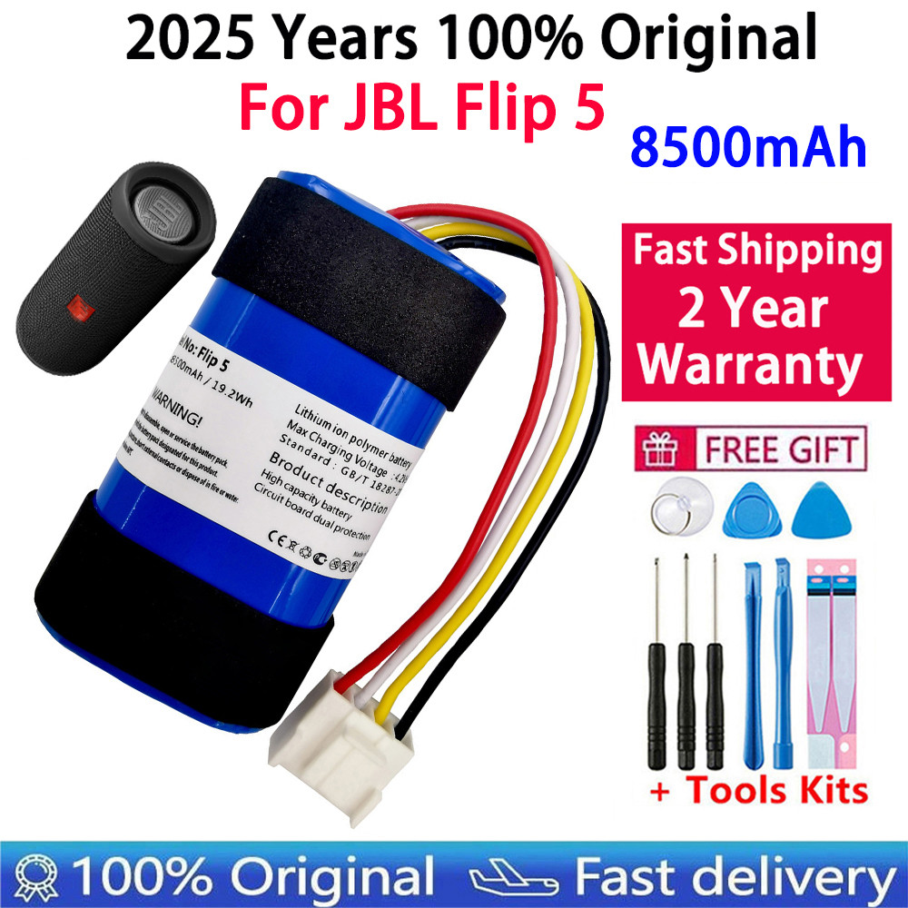 100% Original Battery 4.2V/ 8500Mah For Jbl Flip 5 Flip5 Wireless Bluetooth Loudspeaker Speaker