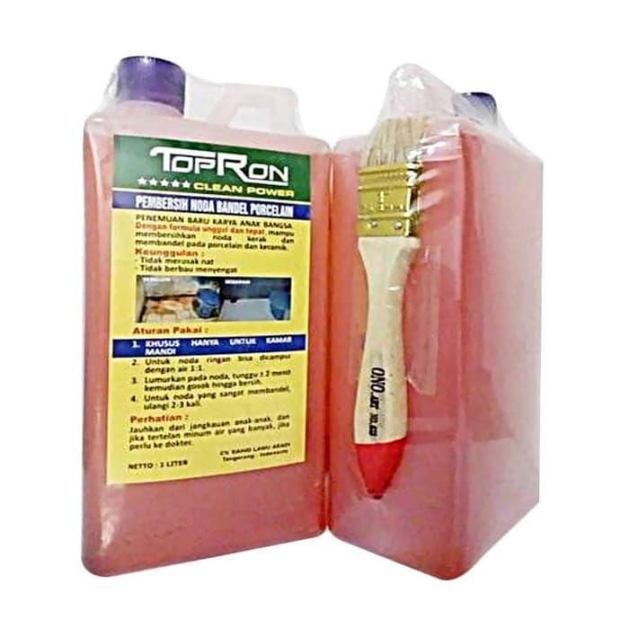 TOPRON PEMBERSIH NODA MEMBANDEL / PEMBERSIH MULTI FUNGSI / PEMBERSIH KAMAR MANDI KERAMIK KARAT MOBIL