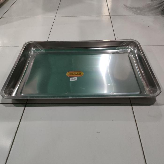MuraHTerjamin- (Khusus Gojek) Nampan Stainless Steel 60X40 Bokang