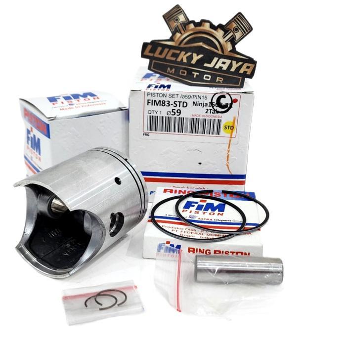 Seher Piston Kit Fim Ninja R Rr Pen 15 Fim 83 Ukuran Std Standar 59Mm Kode C