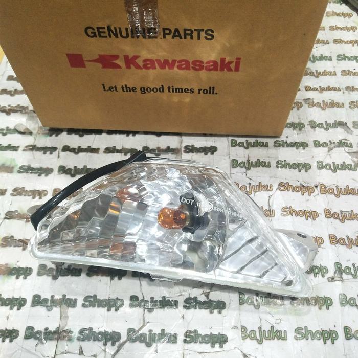Lampu Sen Lampu Sein Depan Kiri Zx 25R Zx25 R Zx25R Zx 25 Original Kawasaki