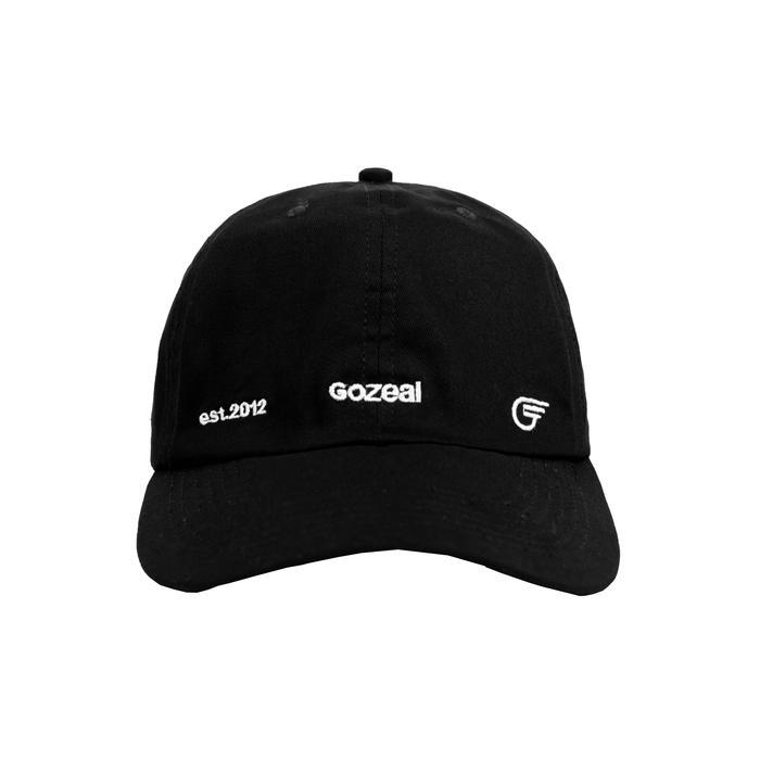 TERLARIS Gozeal Polocaps Rex Black Topi Jaring/Baseb Polos Simple Pria Wanita Unisex READY STOCK