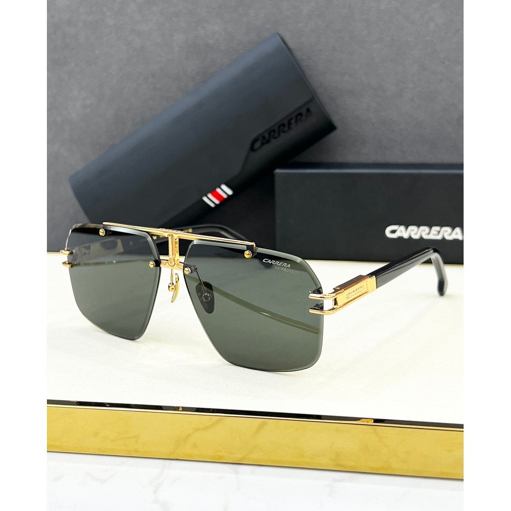 Carrera Men Brand Sunglasses Vintage Sun Glasses Men Women Big Square Oversize Colorful Outdoor
