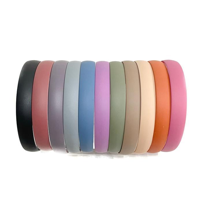 0jf5- Bando Korea Polos Pastel Color Doff (2Cm) Hairband Made In Korea - 2110