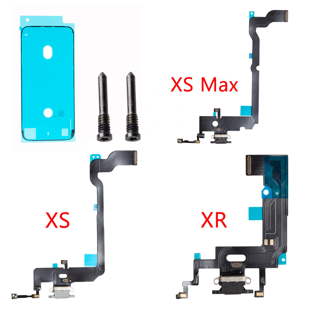 Usb Port Charger Dock Connector Mic Charging Flex Cable For Iphone X Xr Xs Max Dock Charging Flex